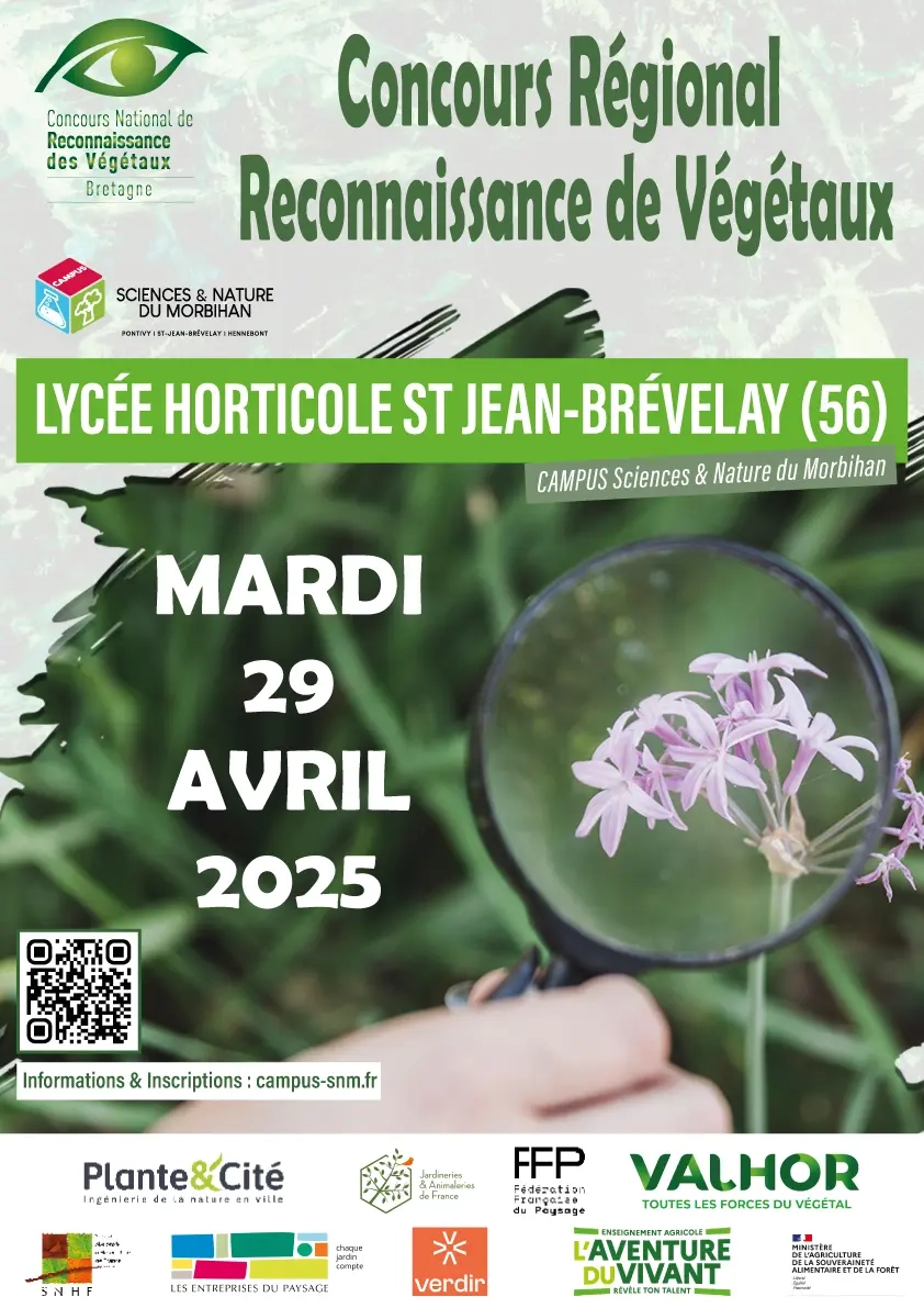 Affiche concours de reconnaissance des végétaux 2025-web